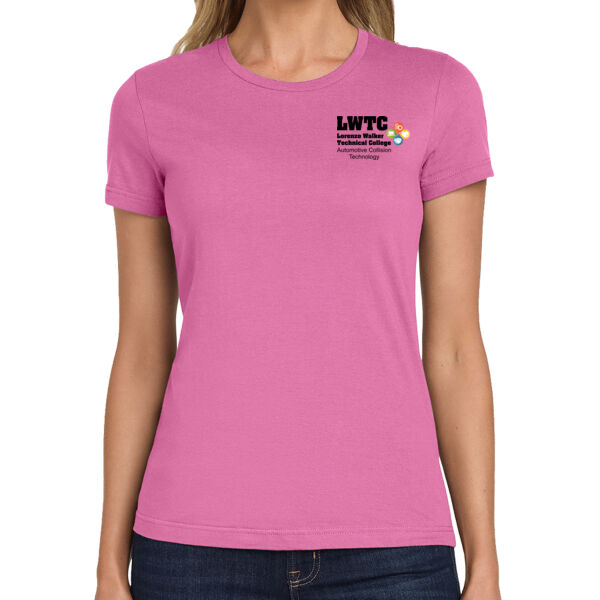 Automotive Collision Technology Tee | Light Colors | Left Chest Design | Women's Thumbnail