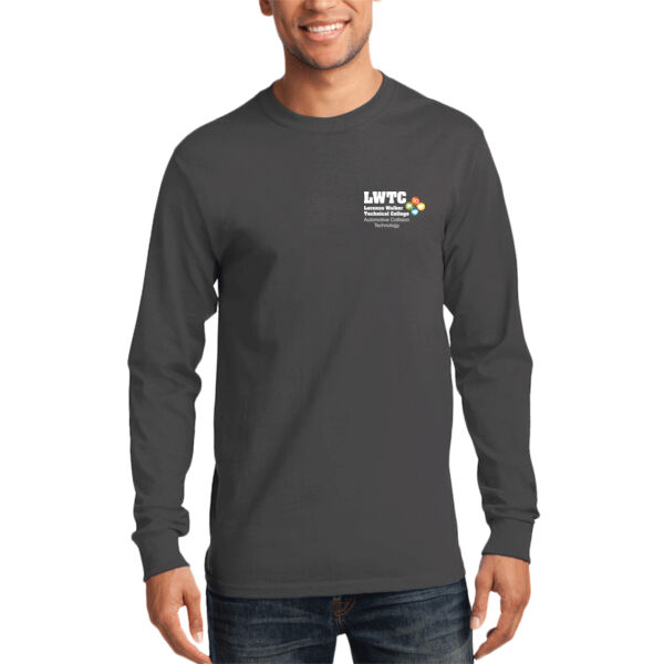 Automotive Collision Technology Long Sleeve Tee | Charcoal |  Left Chest Design | Unisex Thumbnail