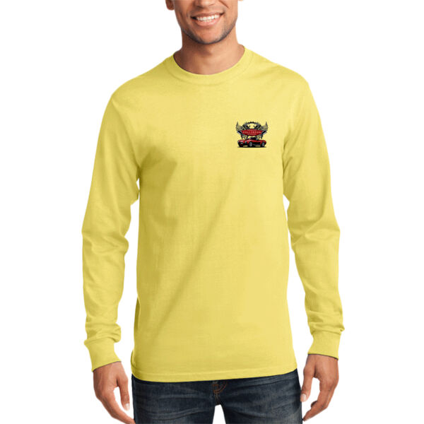 Automotive Collision Technology Long Sleeve Tee | Fl Seal & Sunset Design | Men's Thumbnail