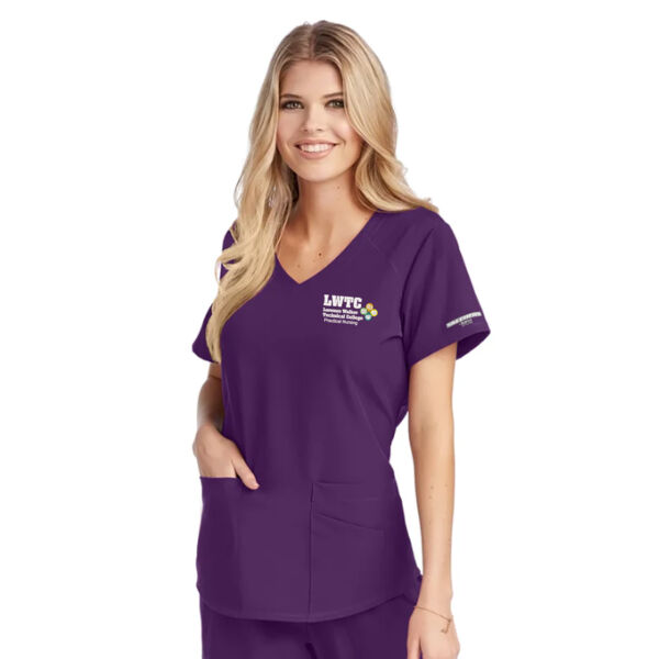 Practical Nursing Scrub Top | V-Neck | Women's Thumbnail