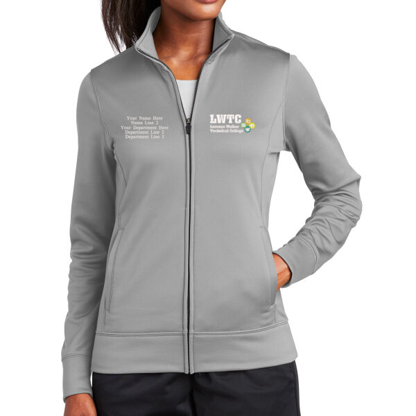 Zip-Up Fleece Staff Jacket | Sport-Wicking Polyester | Women's Thumbnail