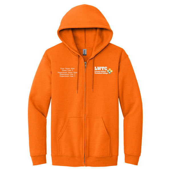 Zip-Up Fleece Staff Jacket | Heavy Cotton Blend | Unisex Thumbnail
