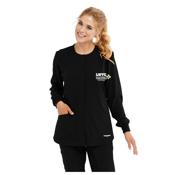 Cosmetology Scrub Jacket | Women's Thumbnail
