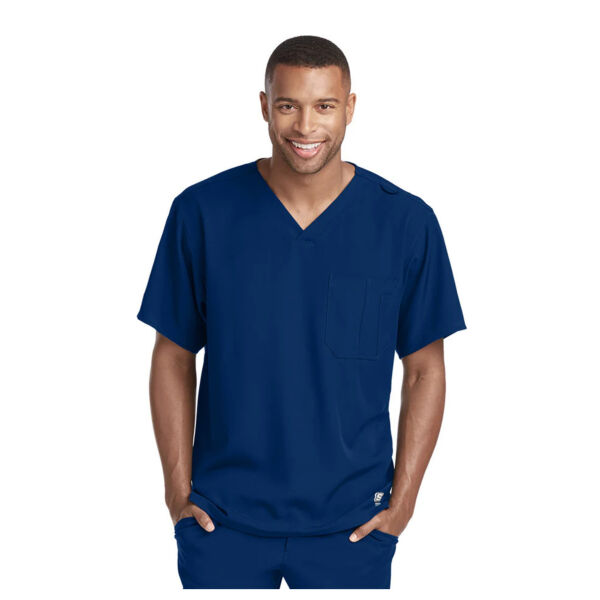 Nursing Assisting Scrub Top | V-Neck | Men's Thumbnail