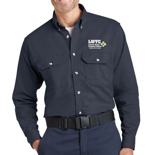 Welding Technology Fire Resistant Button Up  | Left Chest Design | Unisex Thumbnail