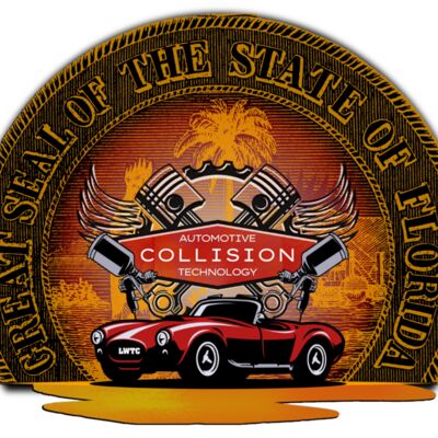 Auto Collision Sunset Back Thumbnail